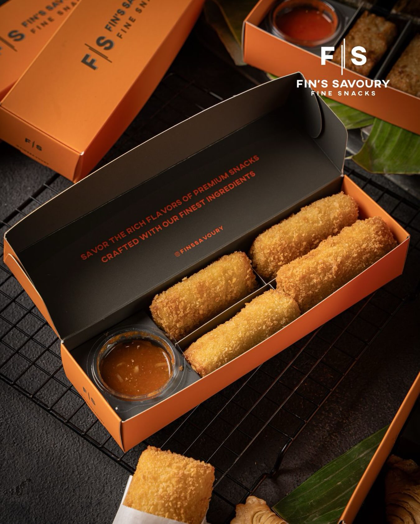 Fin's Savoury snack box